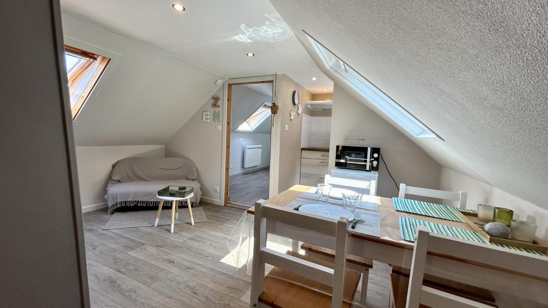 Terre & Mer'Veilles 2, Appartement Avec Spa Pour 2 Personnes Favieres  Exterior photo
